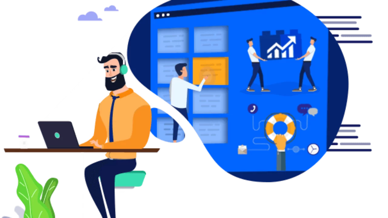 Web Hosting Ilustrasi